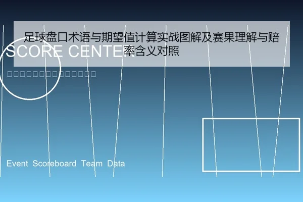 足球盘口术语与期望值计算实战图解及赛果理解与赔率含义对照
